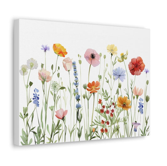 Summer Wildflowers, Watercolor